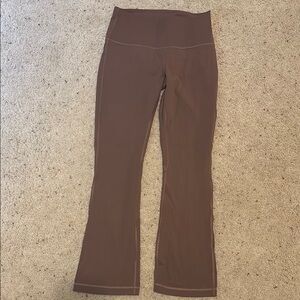 Mauve/Brown Lululemon Align Mini Flares